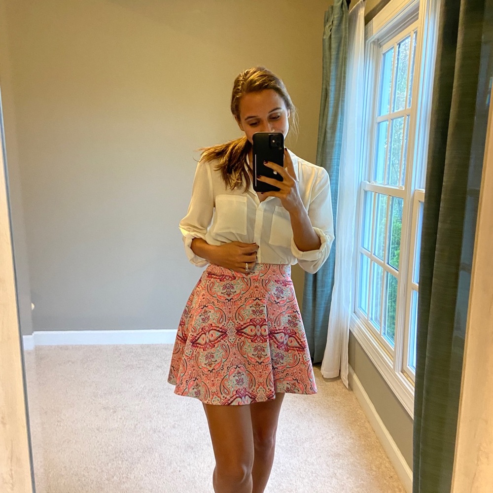 Paisley skirt